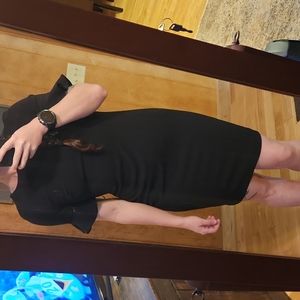 Black Calvin Klein dress
